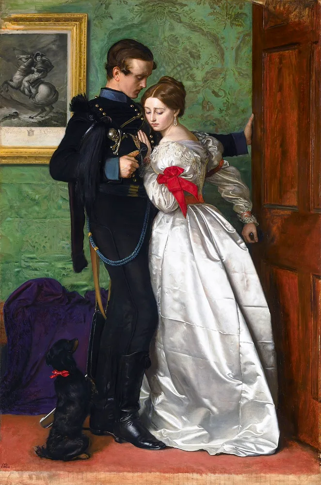 Le Hussard noir de Brunswick, John Everett Millais, 1860