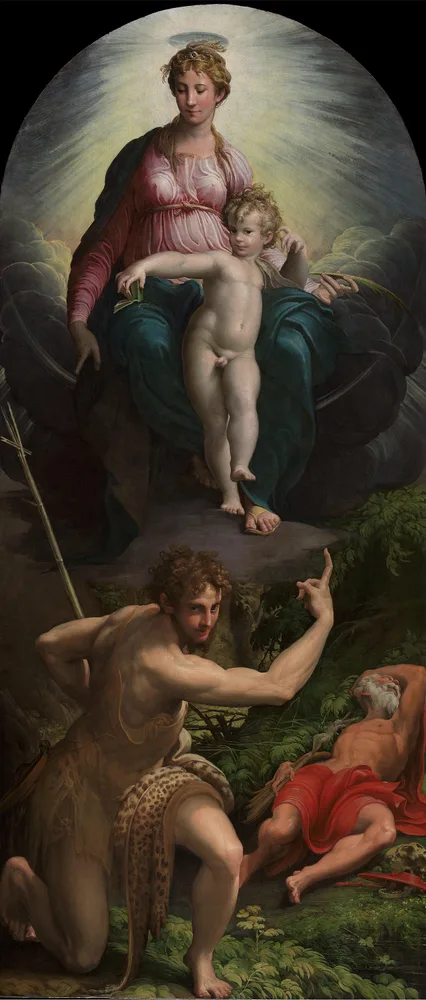 Vision de saint Jérôme, Parmigianino, 1526