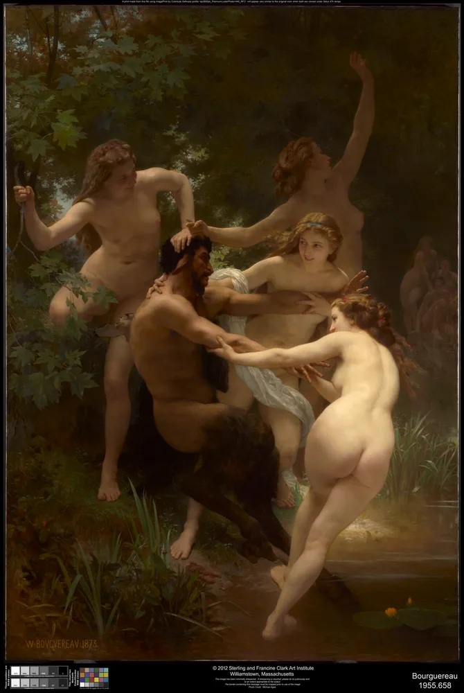 Nymphes et Satyre, William Bouguereau, 1873