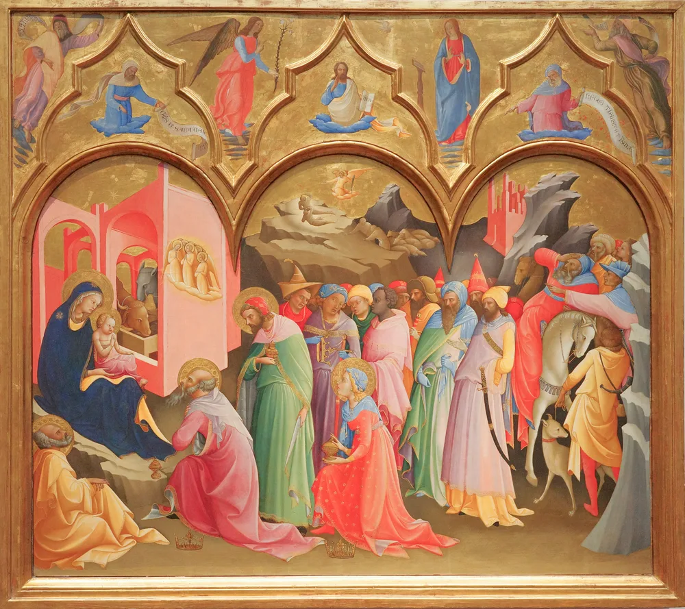 L'Adoration des mages, Lorenzo Monaco, 1420