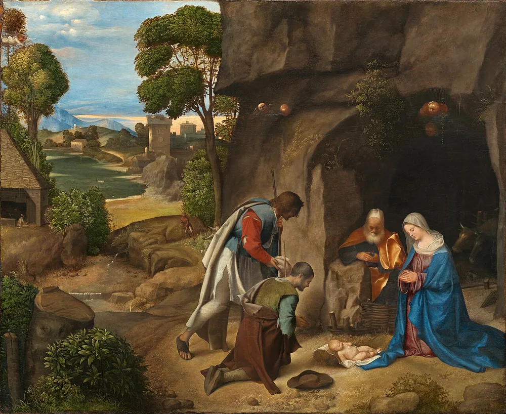 L’Adoration des bergers, Giorgione, 1505-1510
