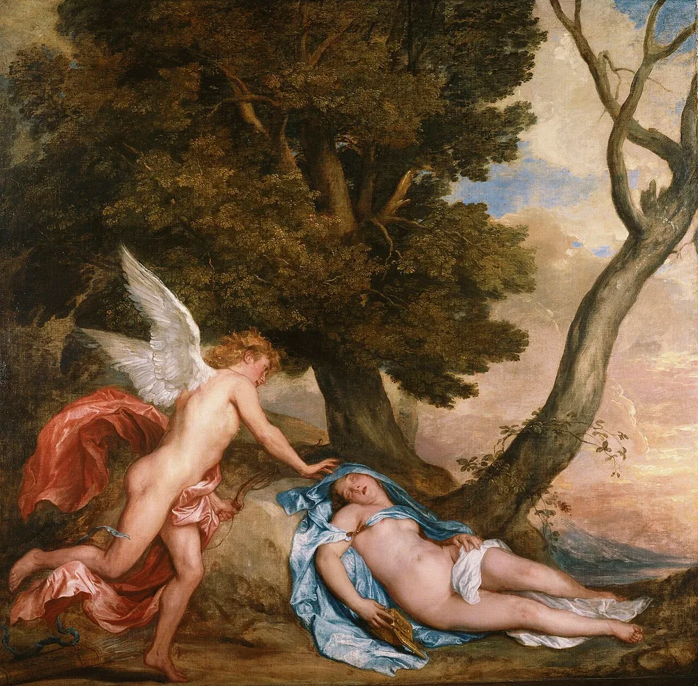 Amour et Psyché, Antoine van Dyck, 1639-1640