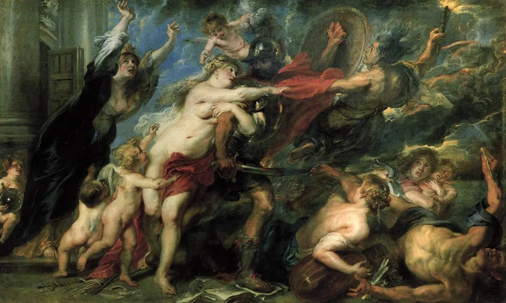 Les Conséquences de la guerre, Pierre Paul Rubens, vers 1637
