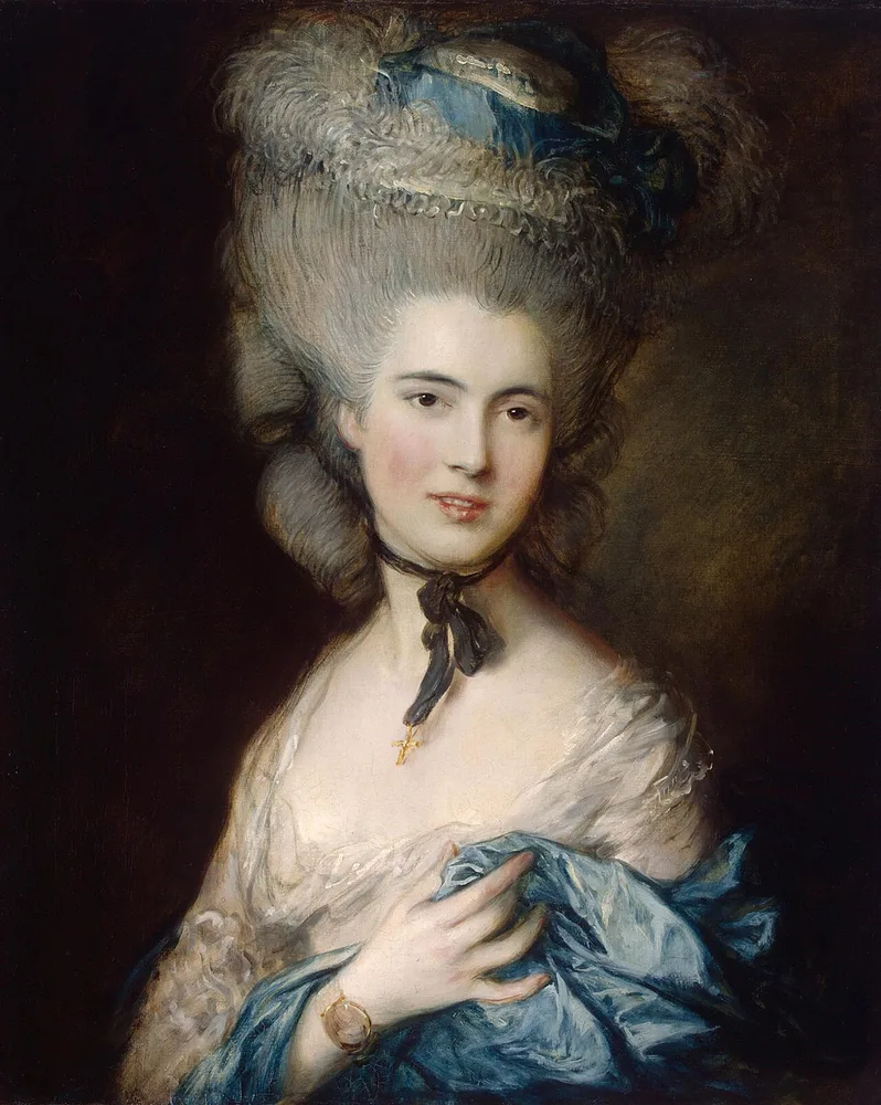 La Femme en bleu, Thomas Gainsborough, 1775-1785