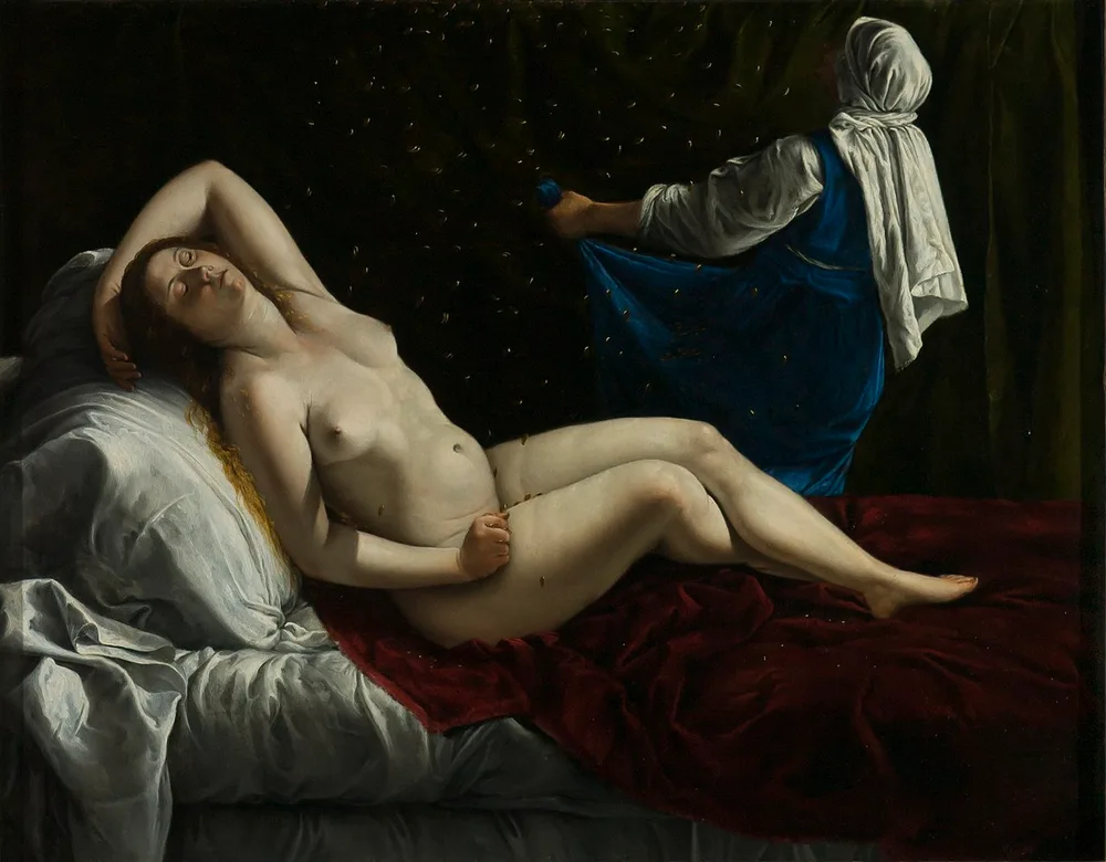 Danaé, Artemisia Gentileschi, vers 1612