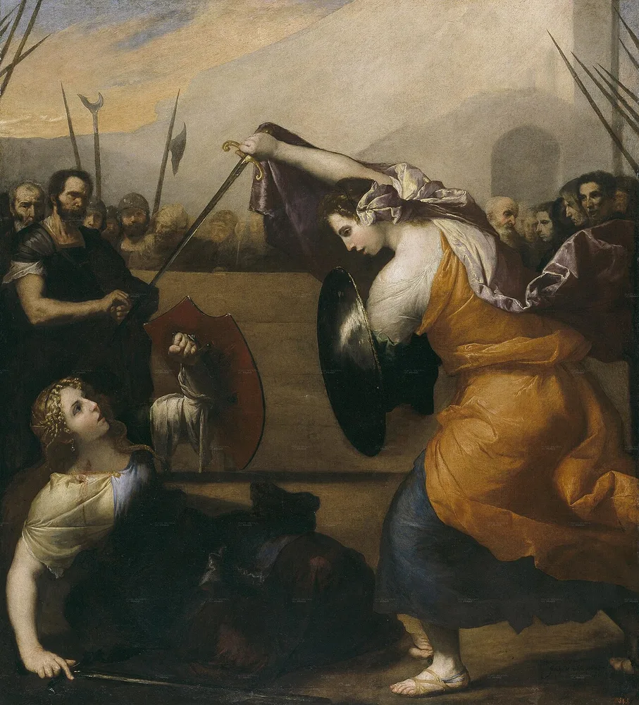 Combat de femmes, José de Ribera, 1636