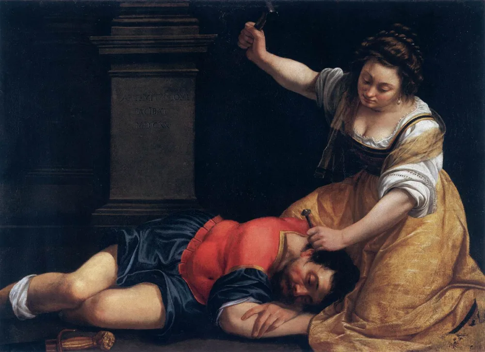 Yaël et Siséra, Artemisia Gentileschi, 1620