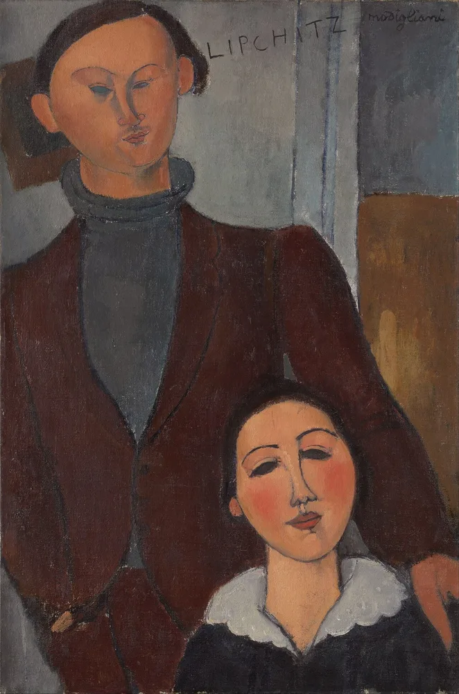Jacques et Berthe Lipchitz, Amedeo Modigliani, 1916