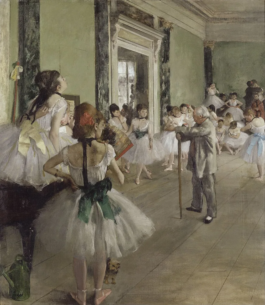 La Classe de danse, Edgar Degas, 1871