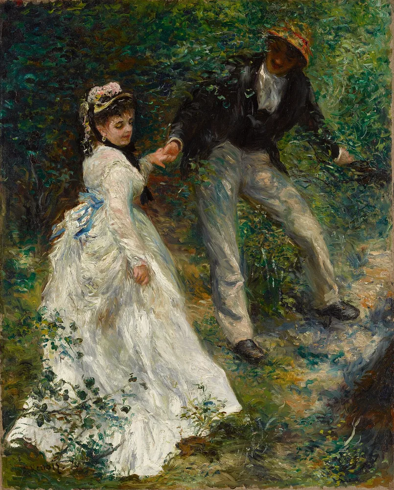 La Promenade, Auguste Renoir, 1870