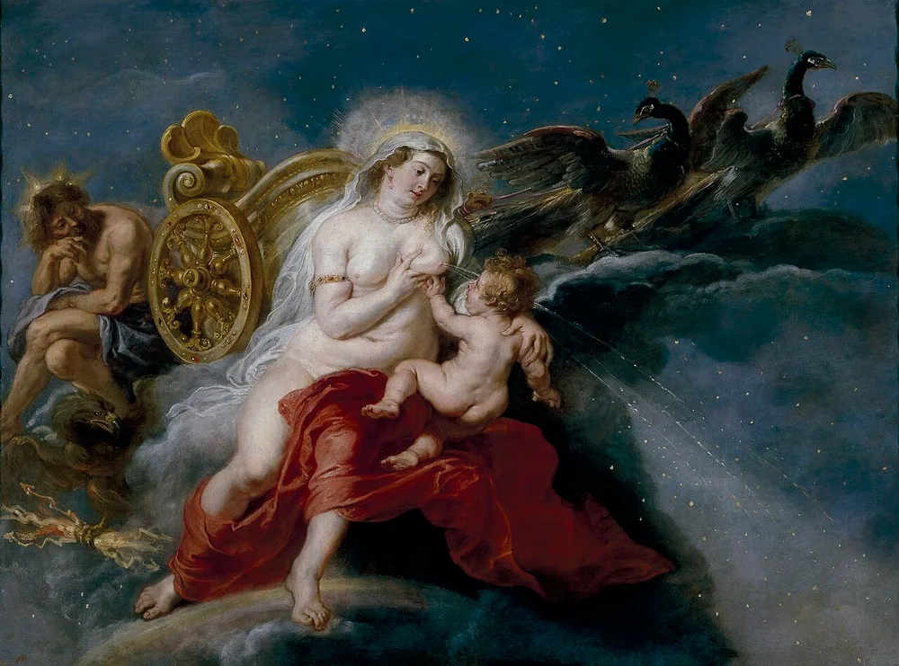 L'Origine de la Voie lactée, Pierre Paul Rubens, 1636-1638