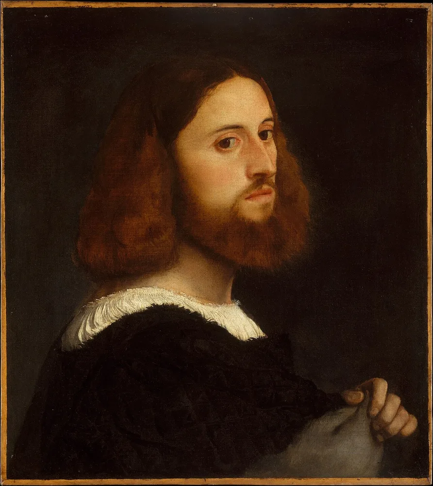 Portrait d'homme, Titien, vers 1515