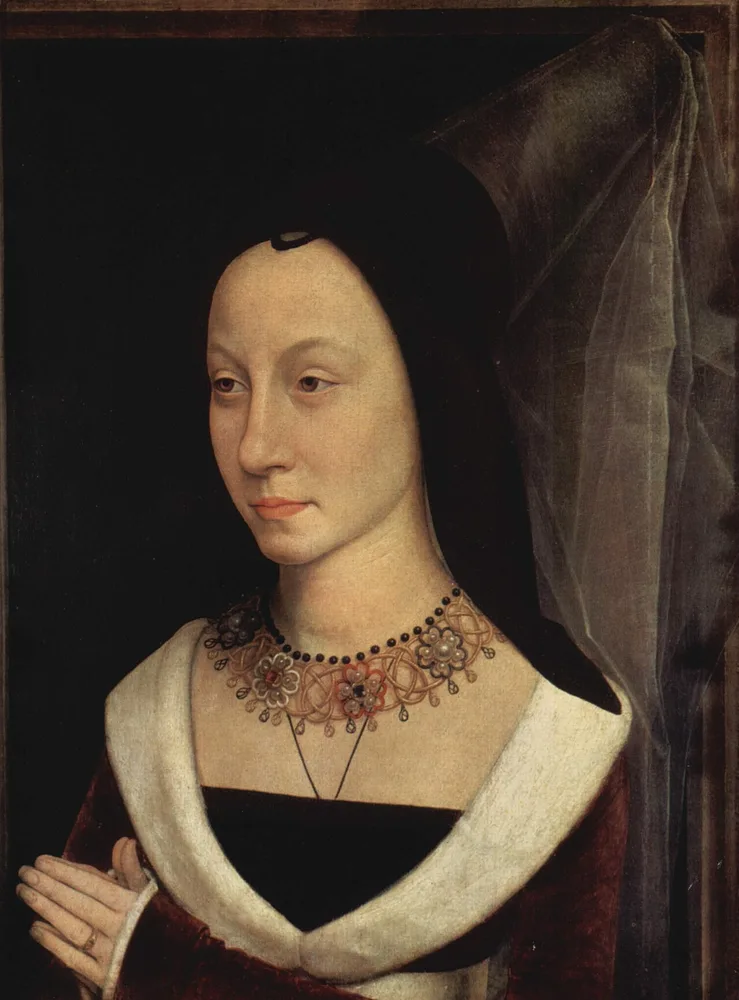 Portrait de Maria Portinari, Hans Memling, 1470