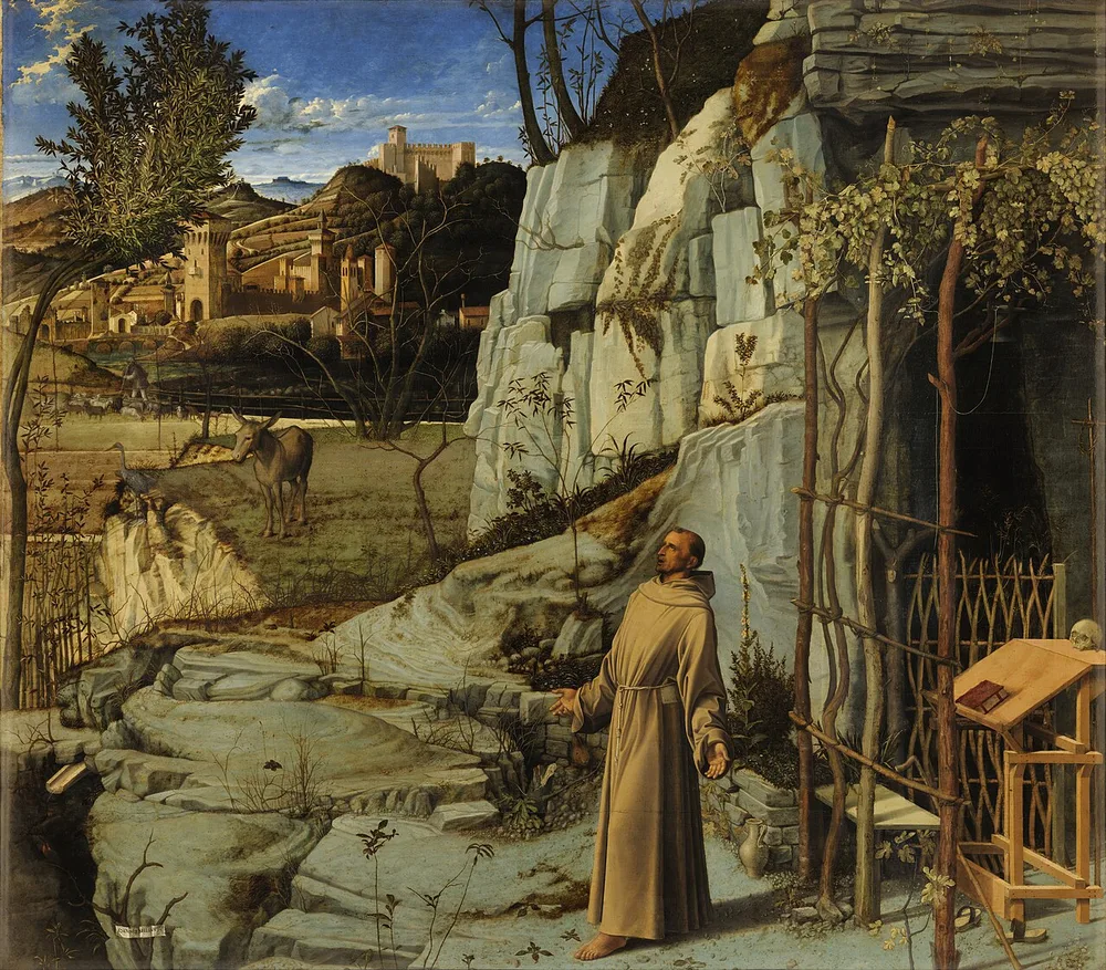 L'Extase de saint François, Giovanni Bellini, vers 1480