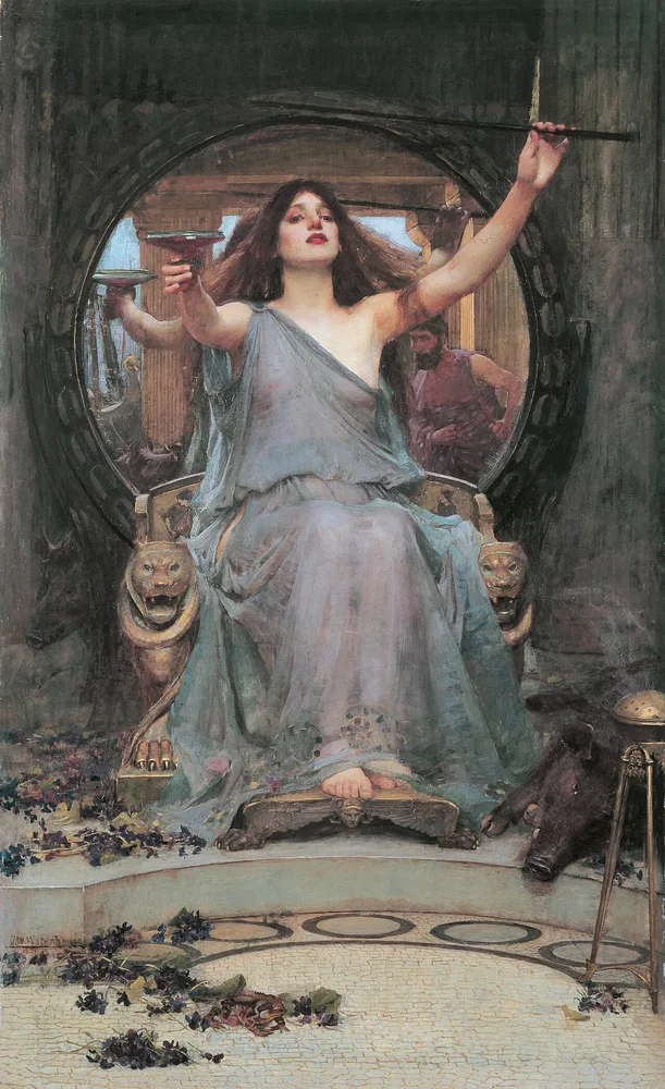 Circé présentant la coupe à Ulysse, John William Waterhouse, 1891