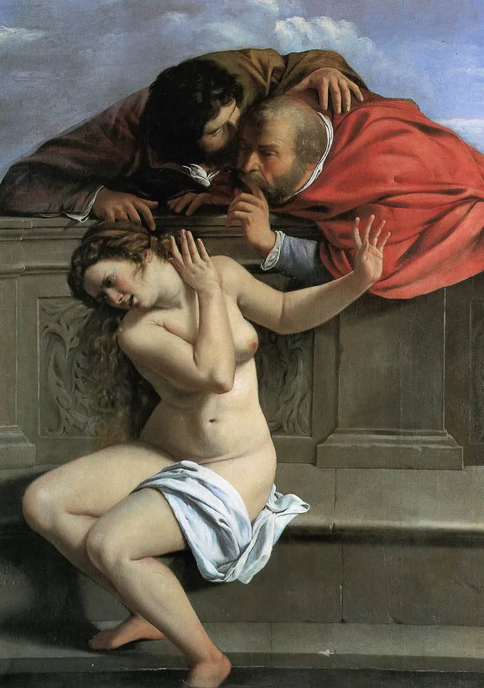 Suzanne et les Vieillards, Artemisia Gentileschi, 1610