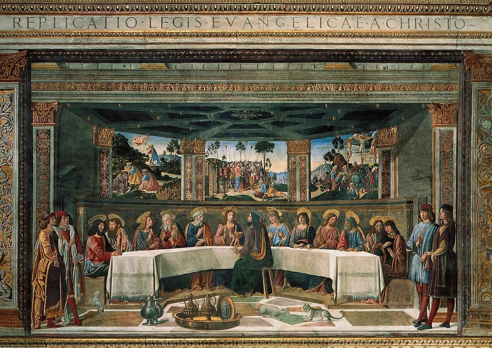 La Cène, Cosimo Rosselli, 1481