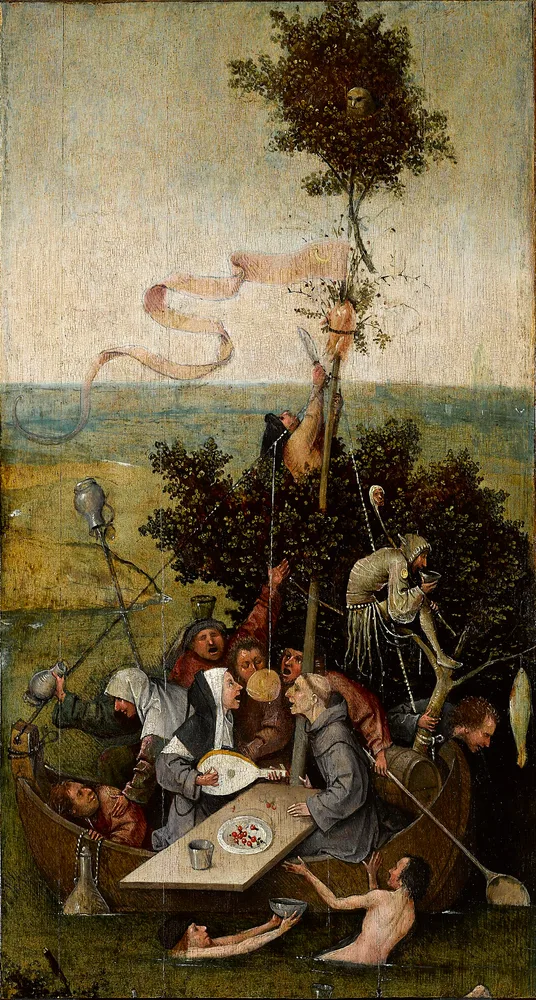 La Nef des fous, Jérôme Bosch, années 1500