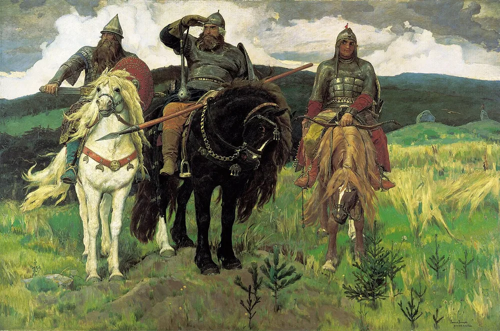 Les Bogatyrs, Viktor Vasnetsov, 1881-1898