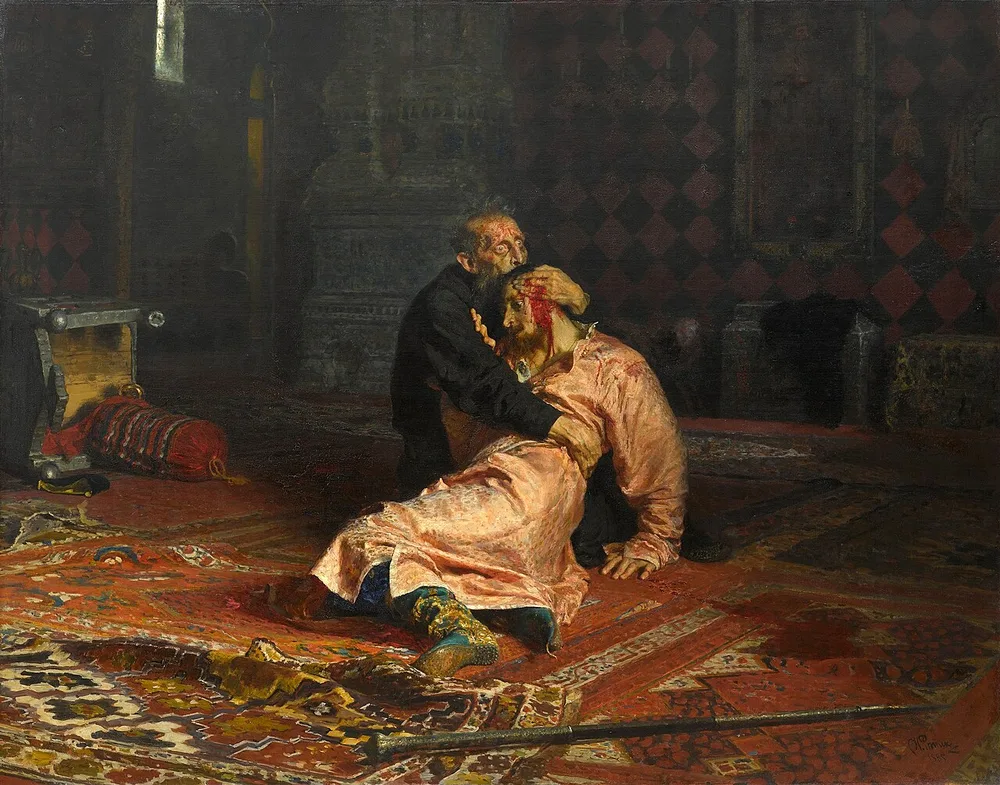 Ivan le Terrible tue son fils, Ilia Répine, 1883