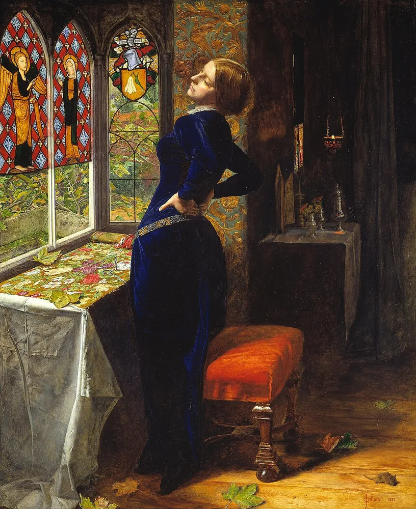 Mariana, John Everett Millais, 1851