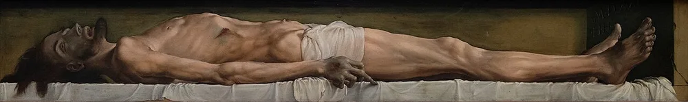 Le Christ mort, Hans Holbein le Jeune, 1520-1522