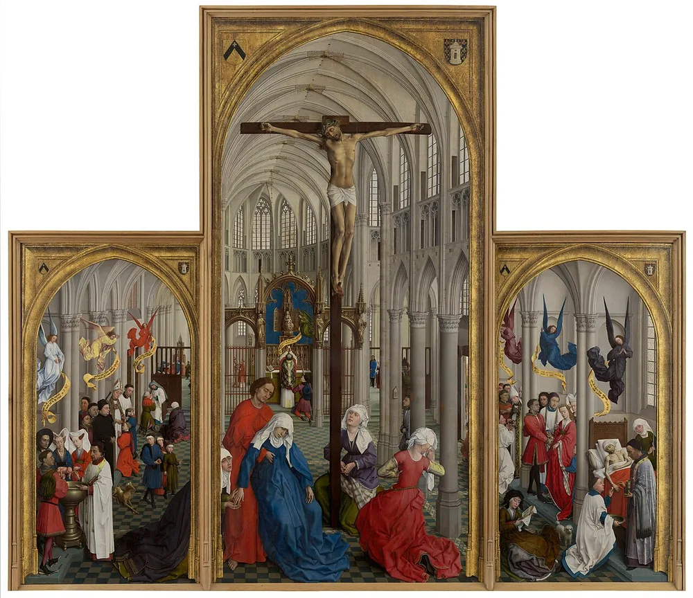 Triptyque des sept sacrements, Rogier van der Weyden, 1453-1460