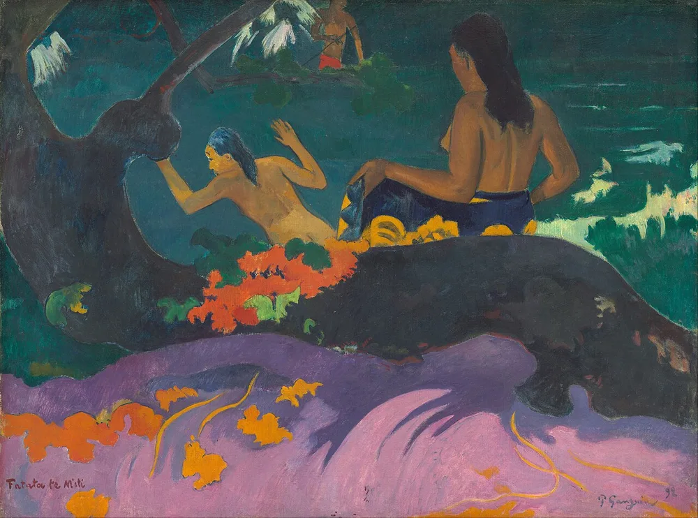 Fatata te Miti, Paul Gauguin, 1892