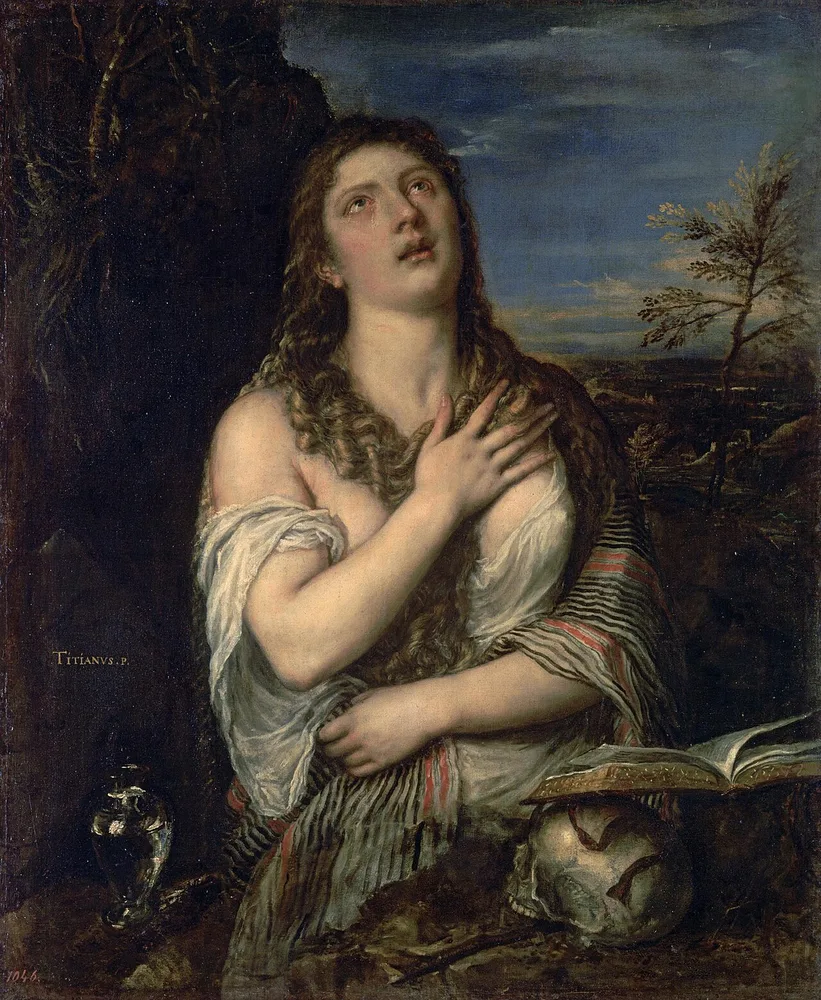 Madeleine pénitente, Titien, vers 1561-1565