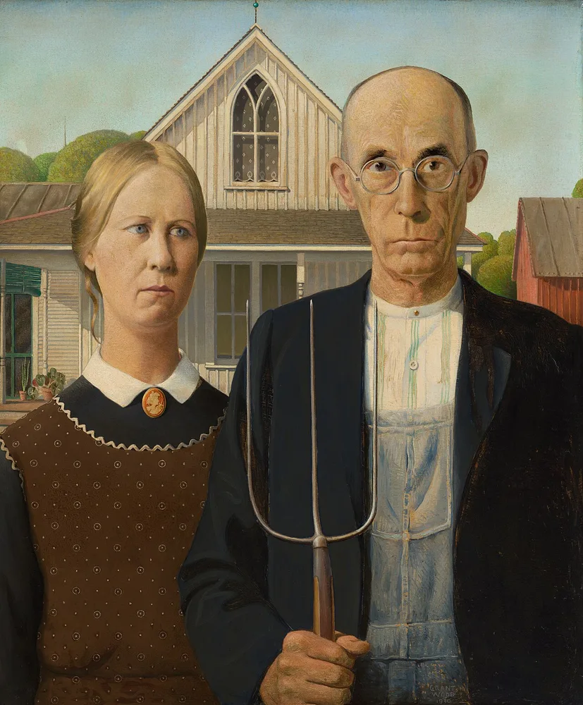 American Gothic, Grant Wood, 1930