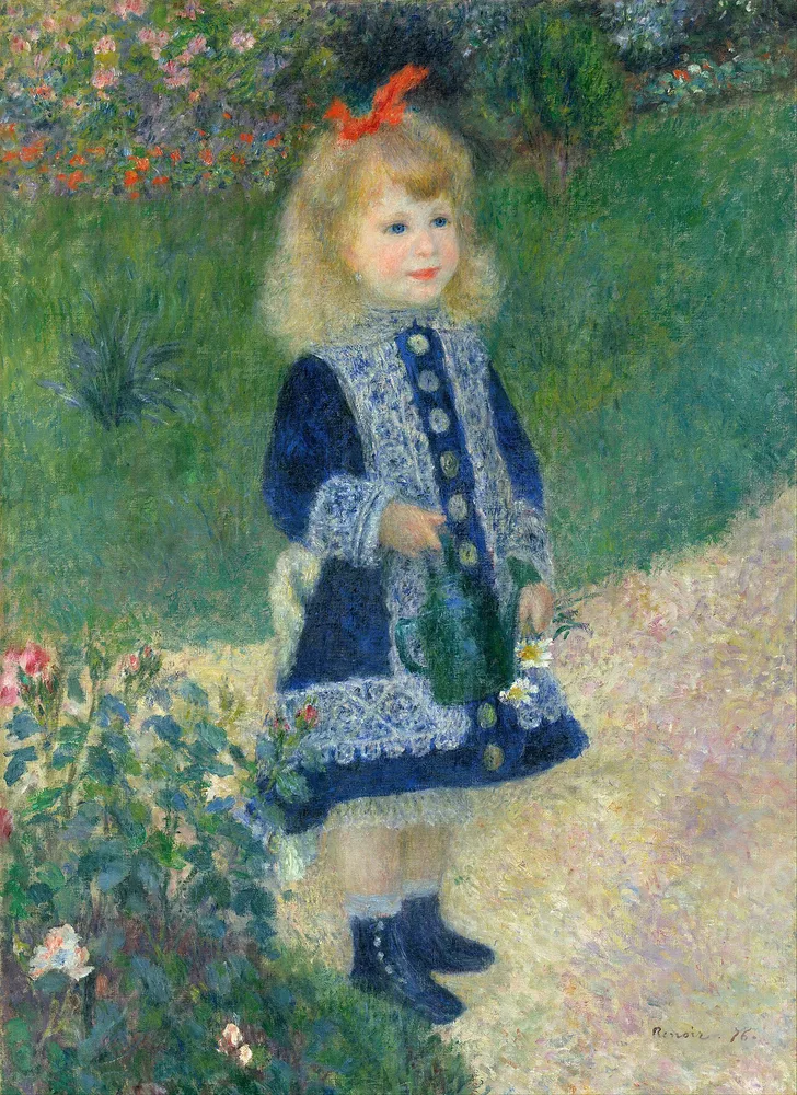La Petite Fille à l'arrosoir, Auguste Renoir, 1876
