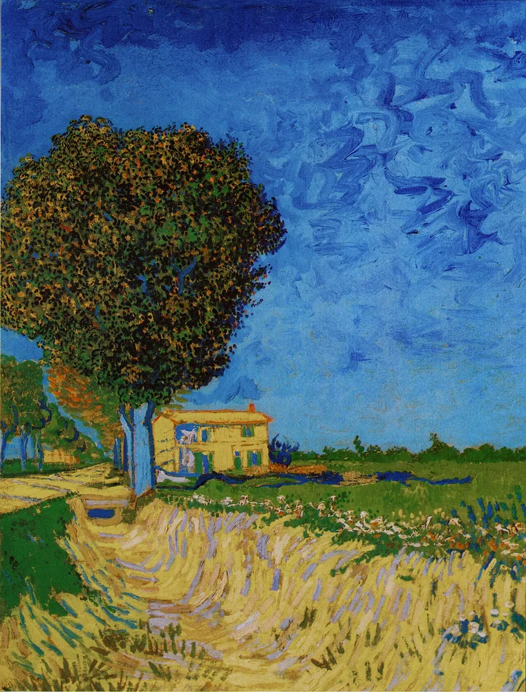 Allée près d'Arles, Vincent van Gogh, 1888