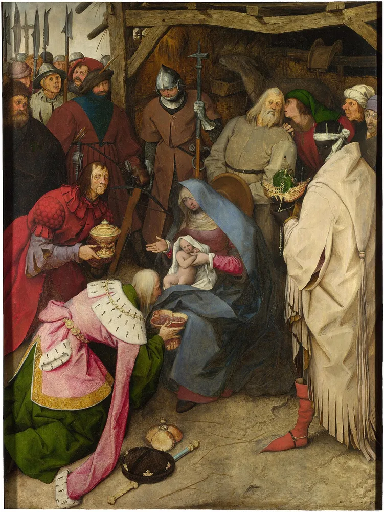 L'Adoration des mages, Pieter Brueghel l'Ancien, 1563