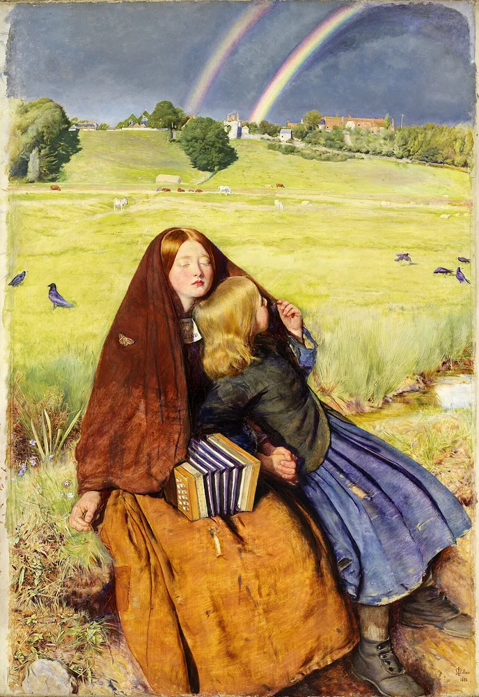 La Jeune Aveugle, John Everett Millais, 1856