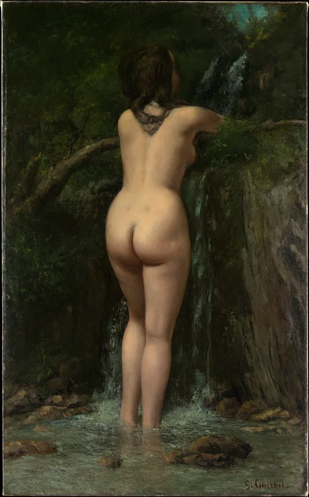 La Source, Gustave Courbet, 1862