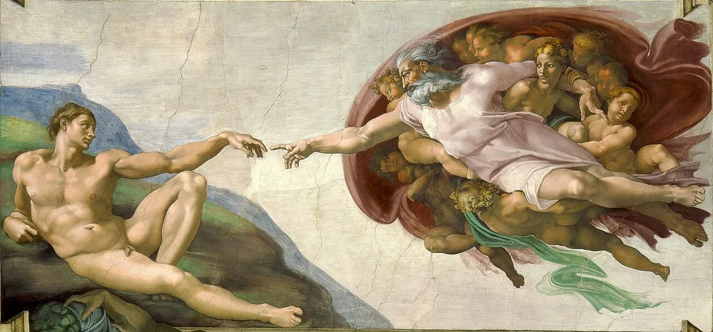 La Création d'Adam, Michel-Ange, 1511