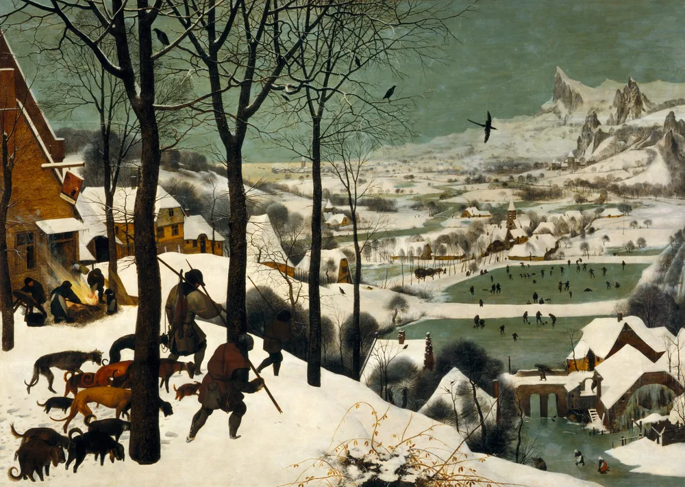 Chasseurs dans la neige, Pieter Brueghel l'Ancien, 1565