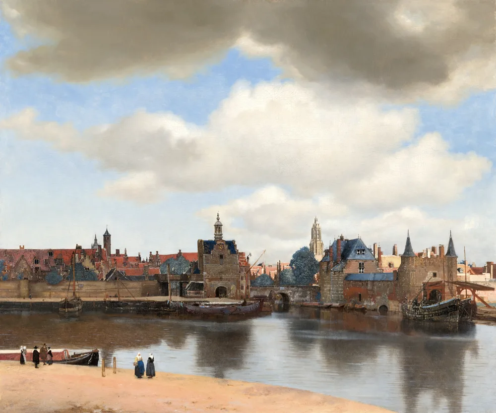 Vue de Delft, Johannes Vermeer, vers 1660-1661