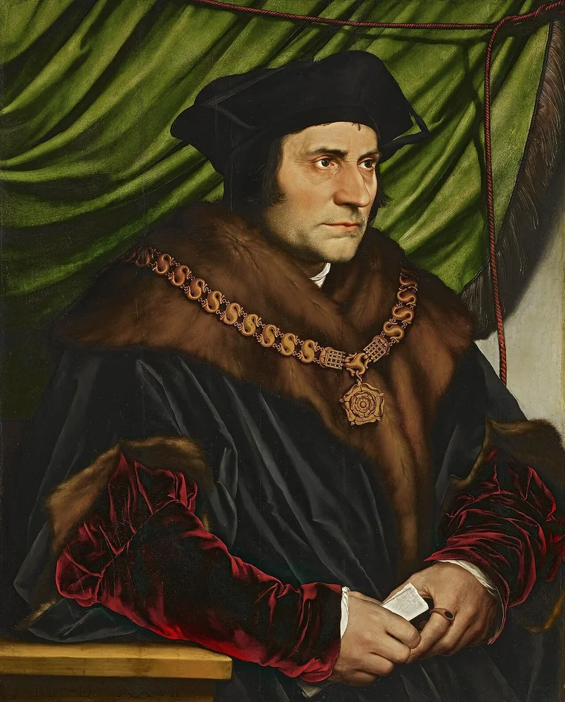 Portrait de Thomas More, Hans Holbein le Jeune, 1527