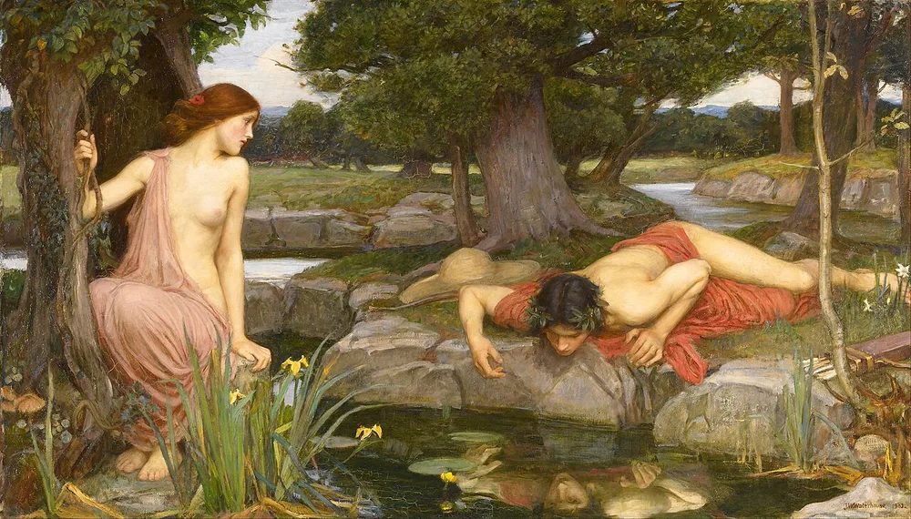 Écho et Narcisse, John William Waterhouse, 1903