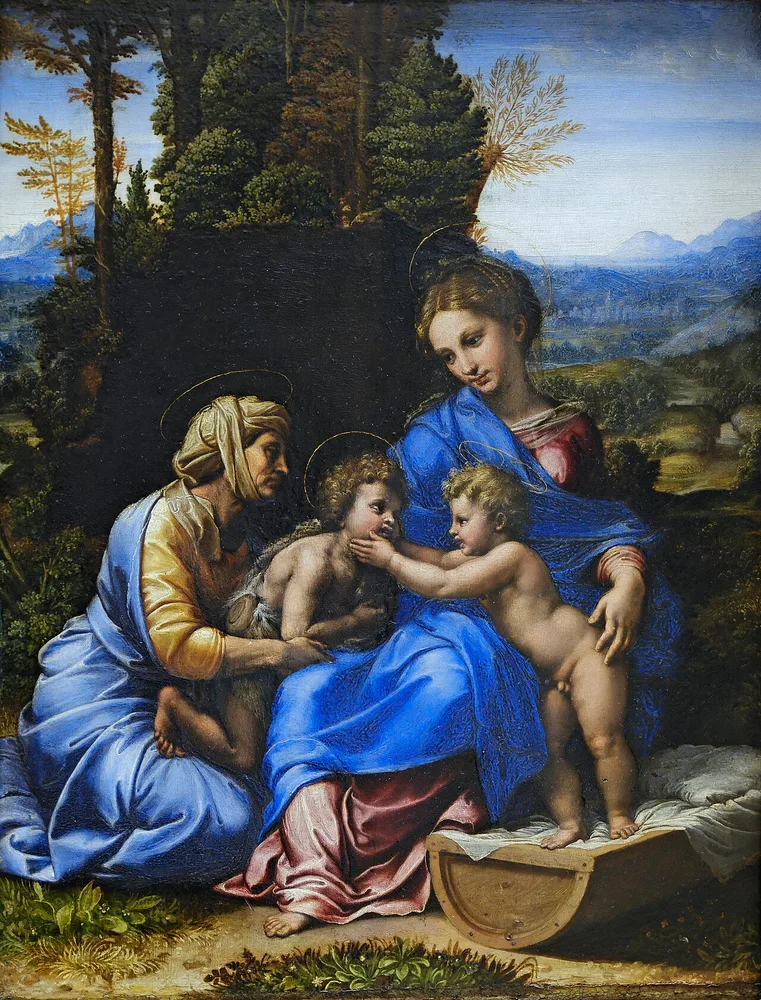 La Petite Sainte Famille, Raphaël, 1516-1518