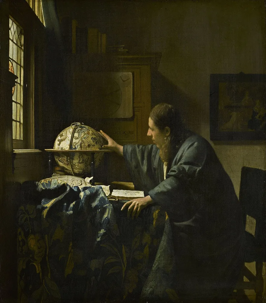 L'Astronome, Johannes Vermeer, 1664