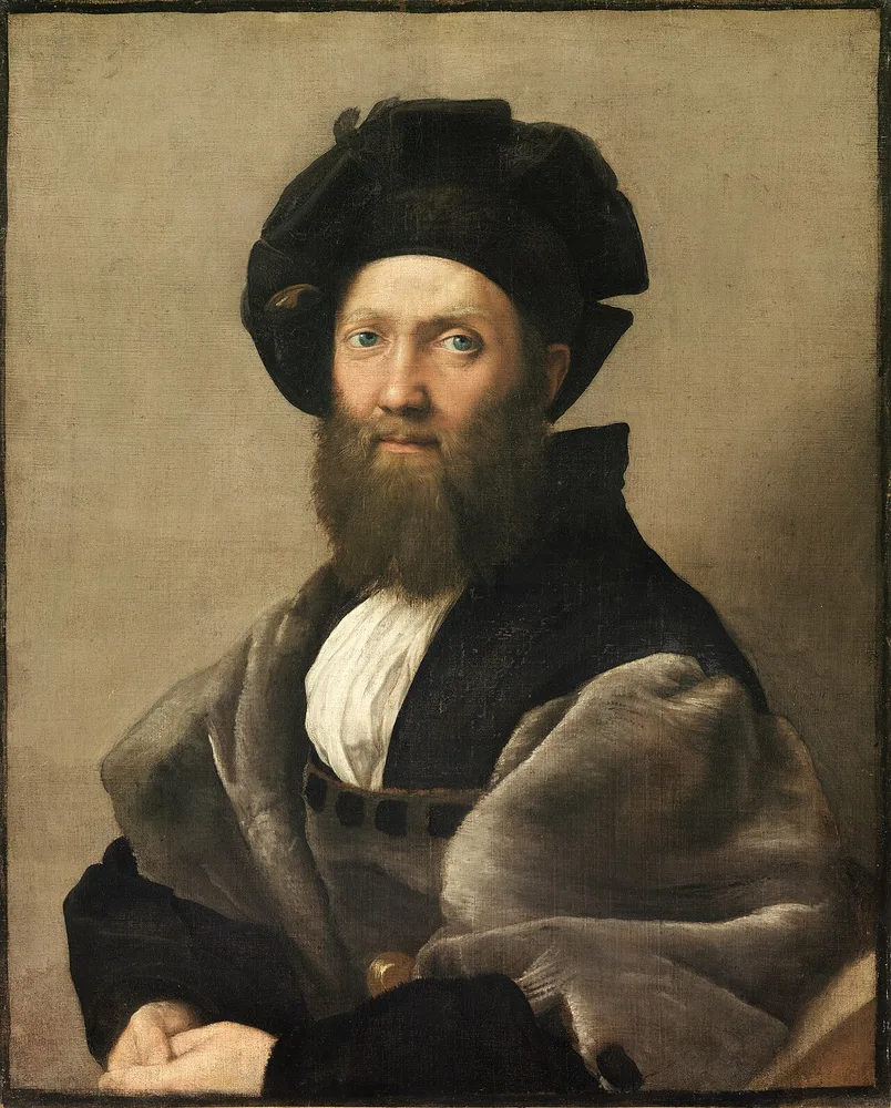 Portrait de Baldassare Castiglione, Raphaël, 1514-1515