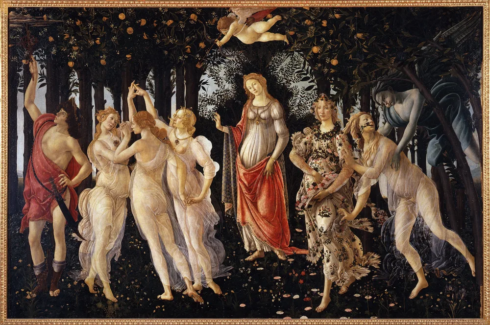 Le Printemps, Sandro Botticelli, 1480-1485