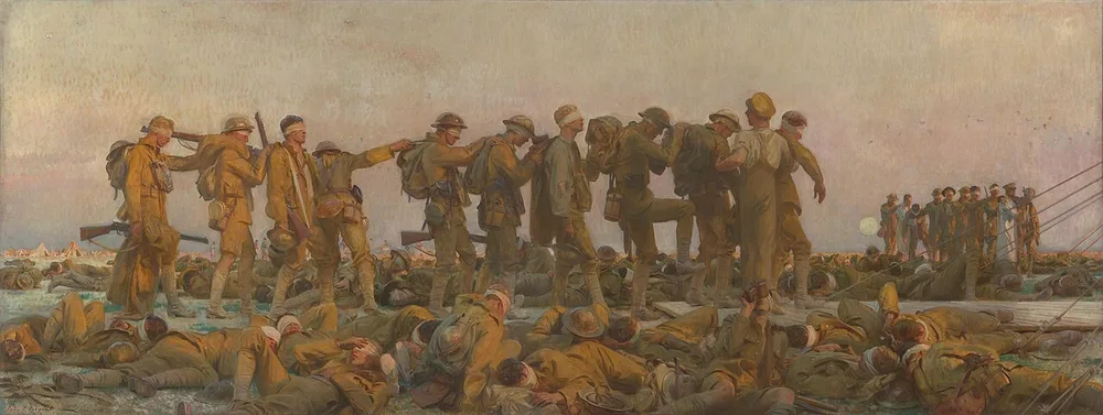 Gazés, John Singer Sargent, 1919