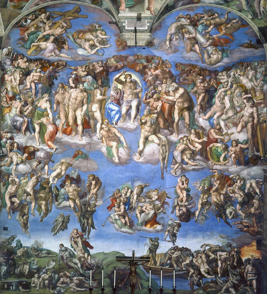 Le Jugement dernier, Michel-Ange, 1536-1541