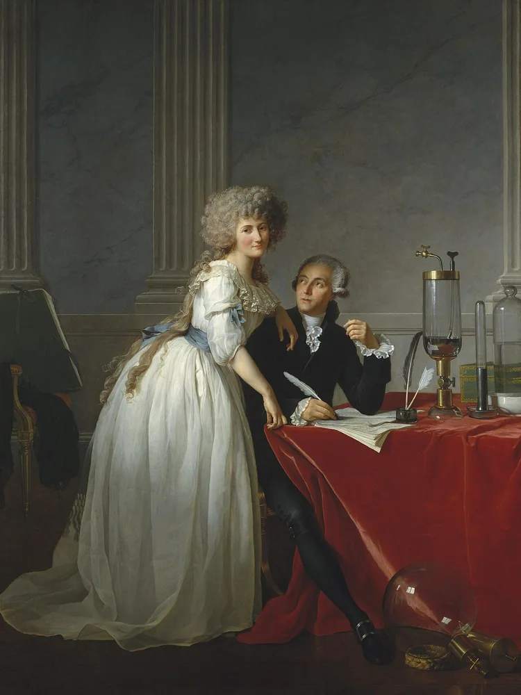 Portrait d'Antoine-Laurent Lavoisier et de sa femme, Jacques-Louis David, 1788