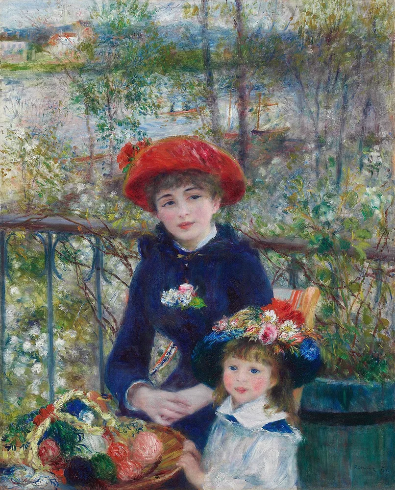 Les Deux Sœurs, Auguste Renoir, 1881
