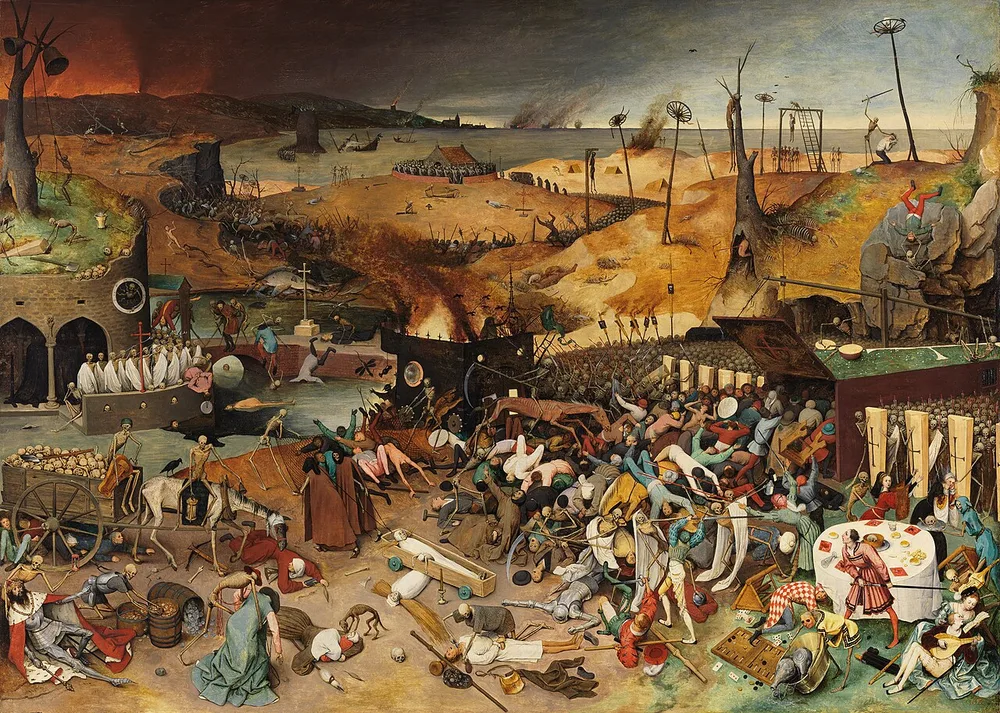 Le Triomphe de la Mort, Pieter Brueghel l'Ancien, 1562-1563