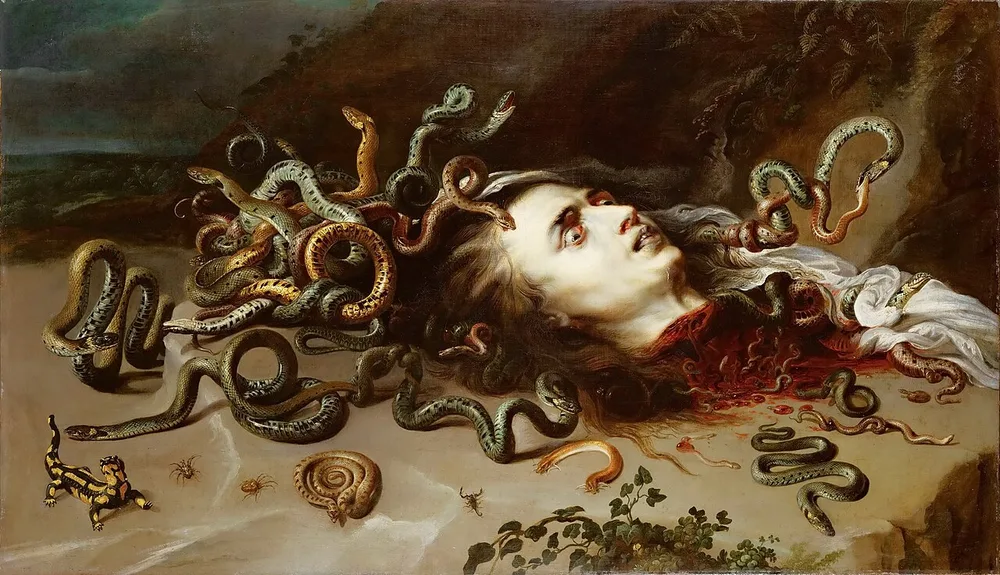 Tête de Méduse, Pierre Paul Rubens, 1618